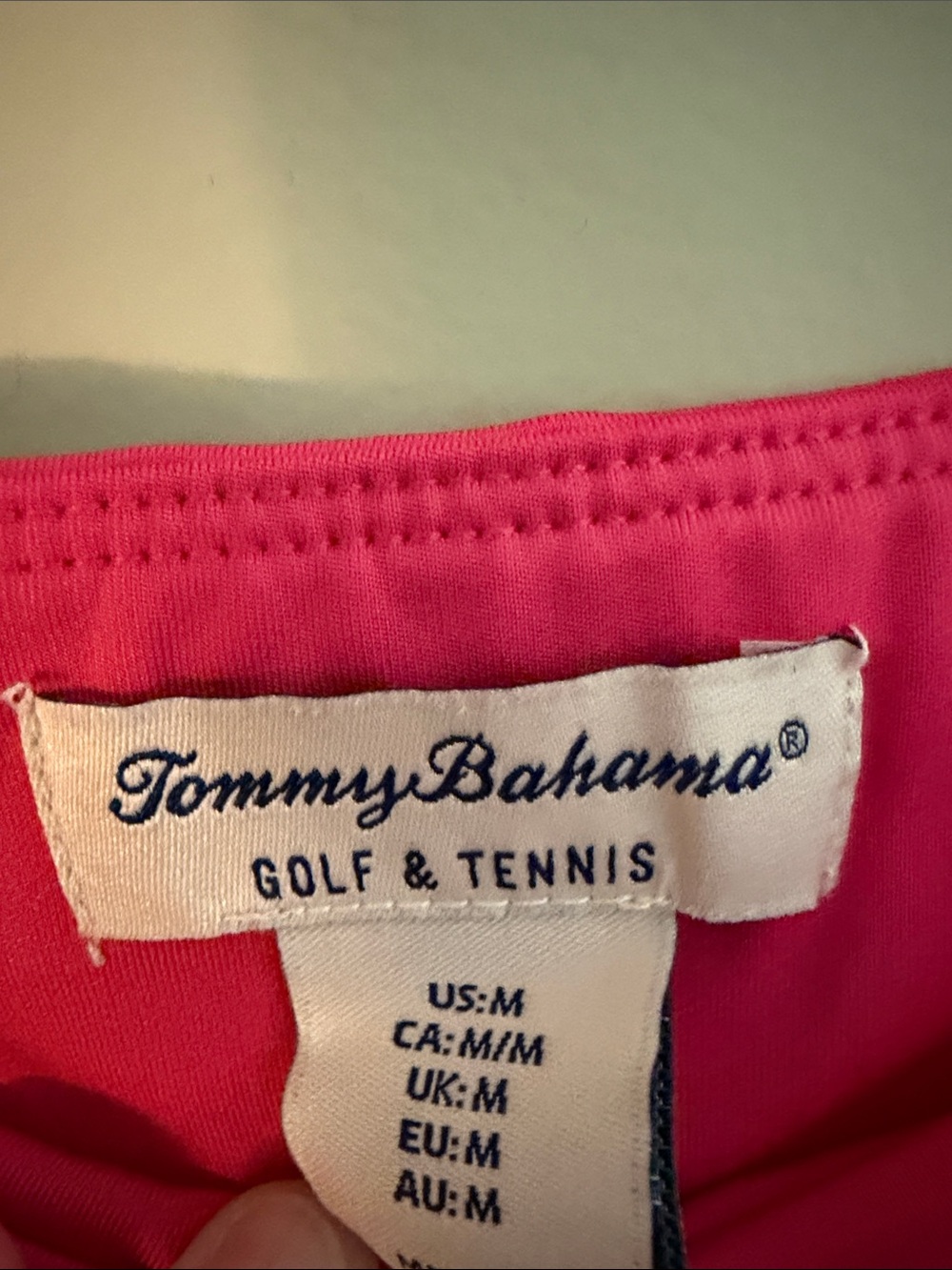 1 Tommy Bahama 1 Hot Pink & 1 Blue Pickleball/Tennis/Golf with Ruffle Hem. M - Picture 2 of 8